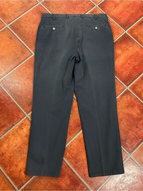 Peter Millar Men's Classic Blue Chinos - Tailored Straight Fit Size 36x30